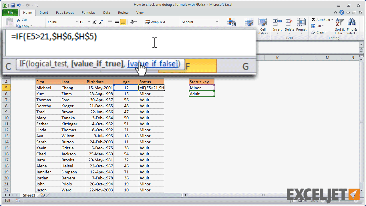 Excel Shortcut For Formula Bar Mac